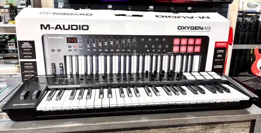 Store Special Product - M-Audio - Oxygen 49 (MKV) 49-key USB MIDI Keyboard Controller